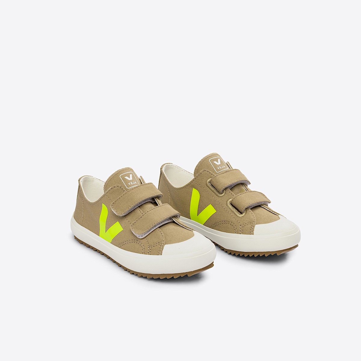 veja sneakers small-ollie 有机棉 褐色 OV0103251 Top view