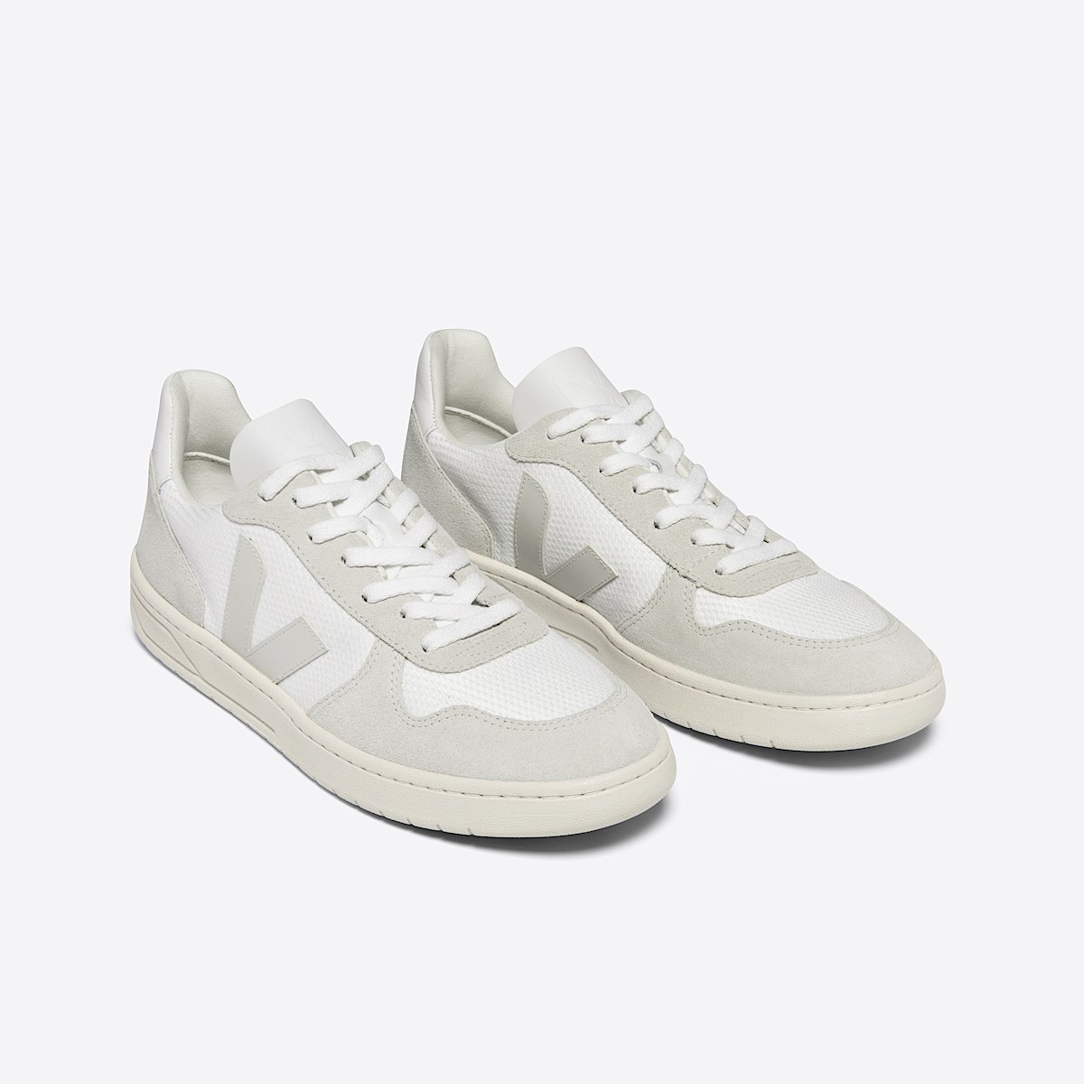 veja sneakers v-10 recycled white VX0102499 Top view