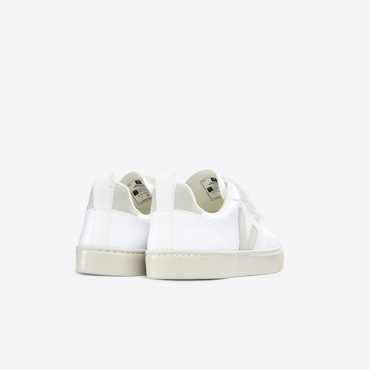 veja sneakers small-v-10 vegana bianco CV0703420 Back view