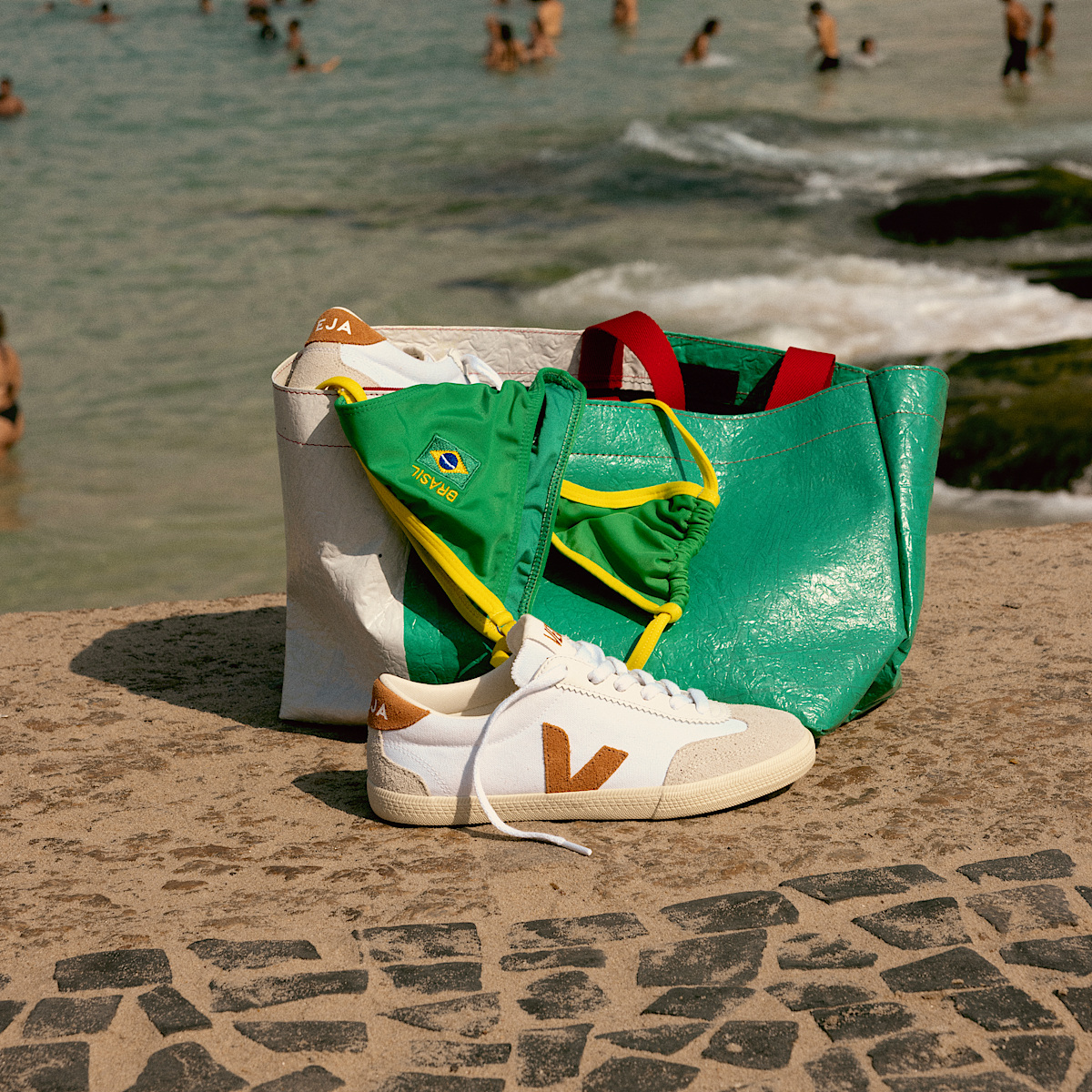 veja volley organic-cotton white VO0103863
