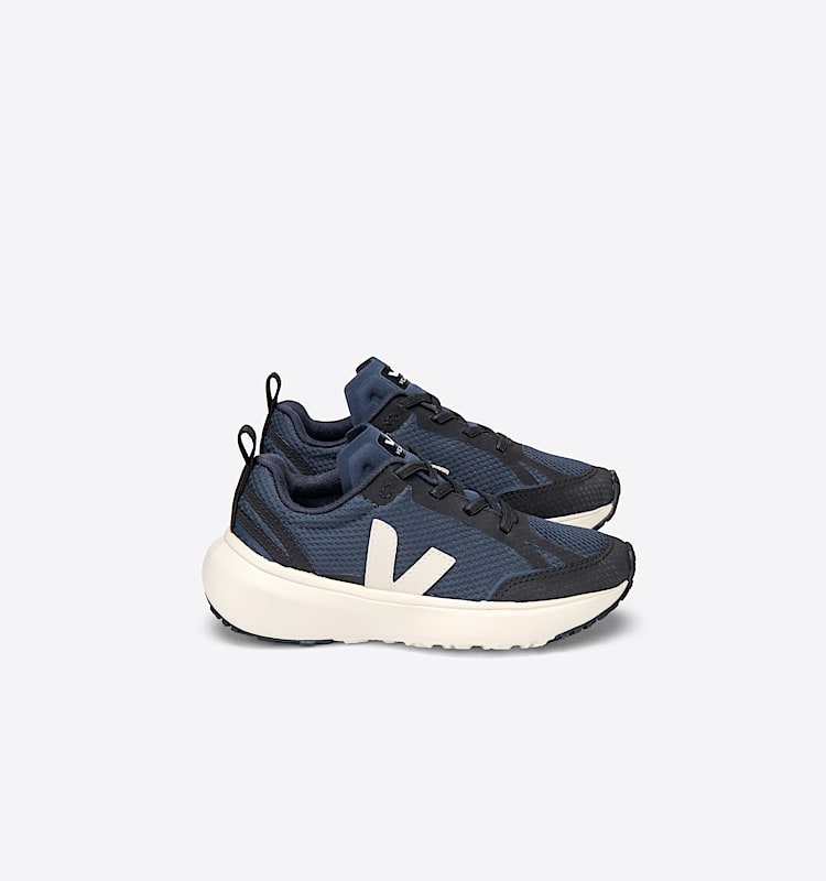 veja sneakers small-canary-el 回收再利用 蓝色 YE0102572 Lateral view