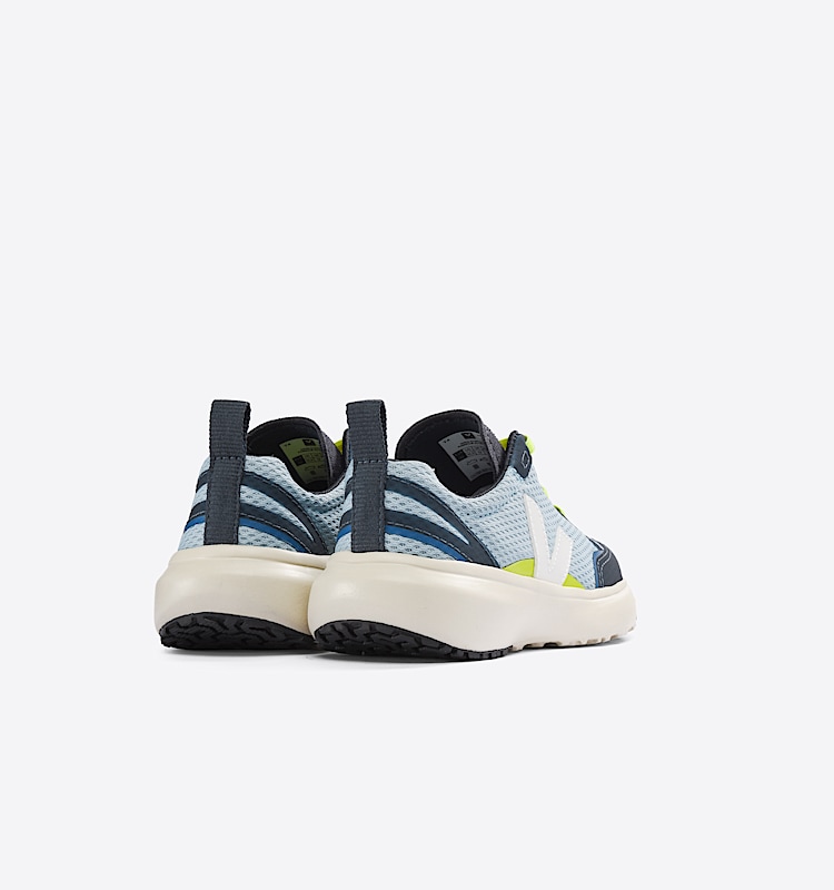 veja sneakers small-canary-light 回收再利用 蓝色 YL1802834 Back view
