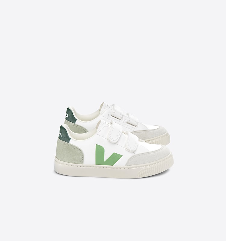 veja sneakers small-v-12 皮革 白色 XV0503415 Lateral view
