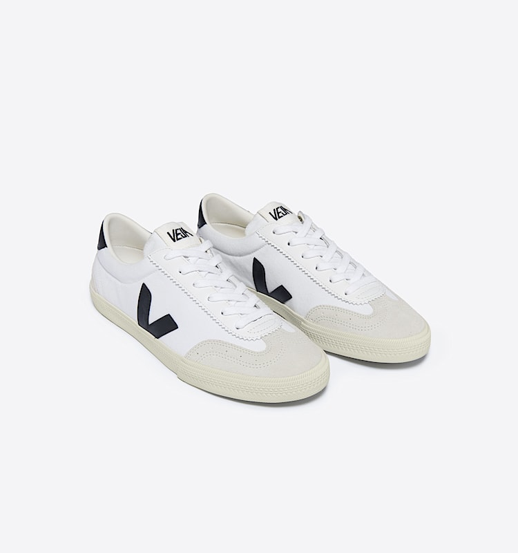 veja sneakers volley organisk-bomull hvit VO0103524 Top view