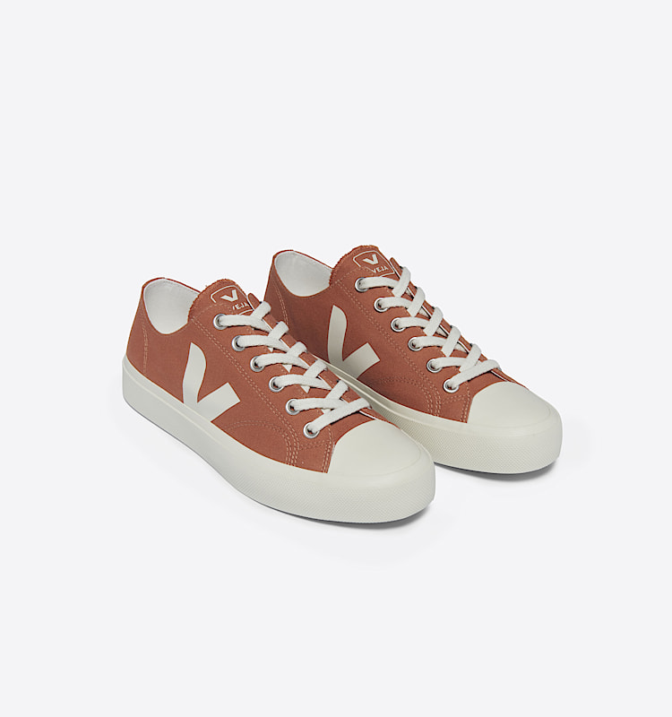 veja sneakers wata-ii-low organisk-bomull oransje PL0103513 Top view