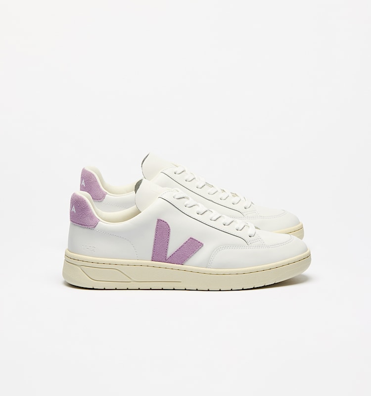 veja sneakers v-12 皮革 白色 XD0220494 Lateral view