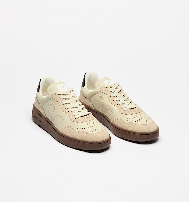 veja sneakers v-90-zz lær beige VZ2020751 Top view
