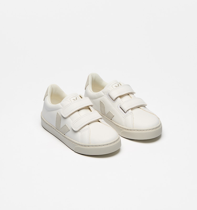 veja sneaker small-esplar leder weiss SV0520642 Top view