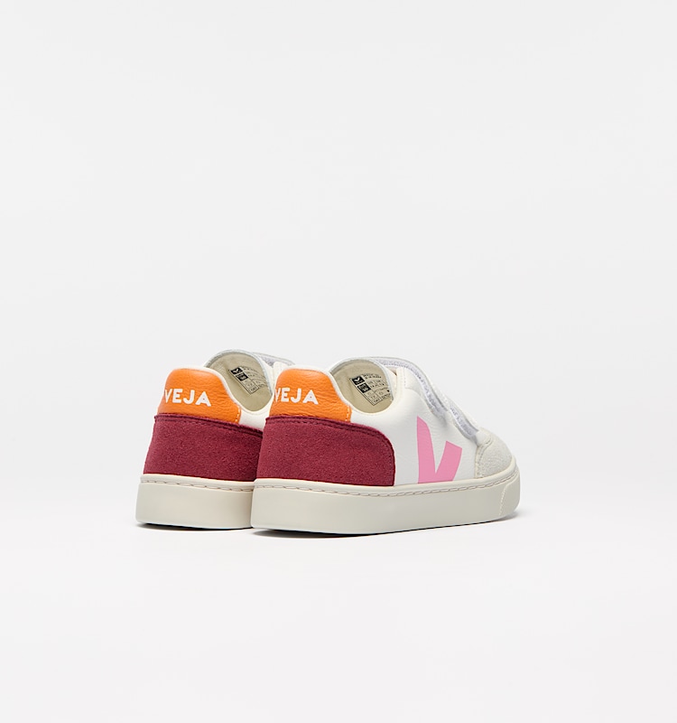 veja zapatillas small-v-12 cuero multicolor XV0520979 Back view