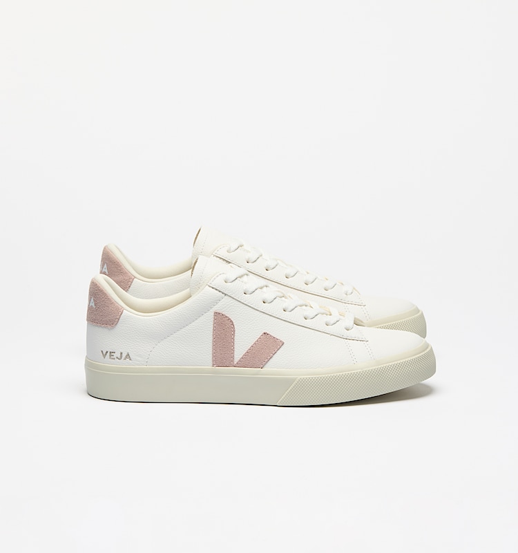 veja sneakers campo 皮革 白色 CP0503886 Lateral view
