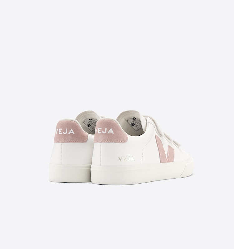 veja baskets recife-logo cuir blanc RC0502931 Back view